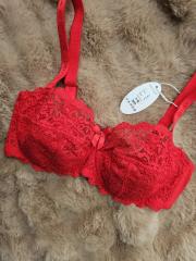 Бюстгальтер червоного кольору Orietta Avec 5025 на чашку C Анжеліка арт.1111280