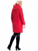 Яскрава весняна червона куртка розміри 42-60 арт.1120006