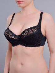 Чорний бюстгальтер Diorella 63151 на чашку D Арт.1140128