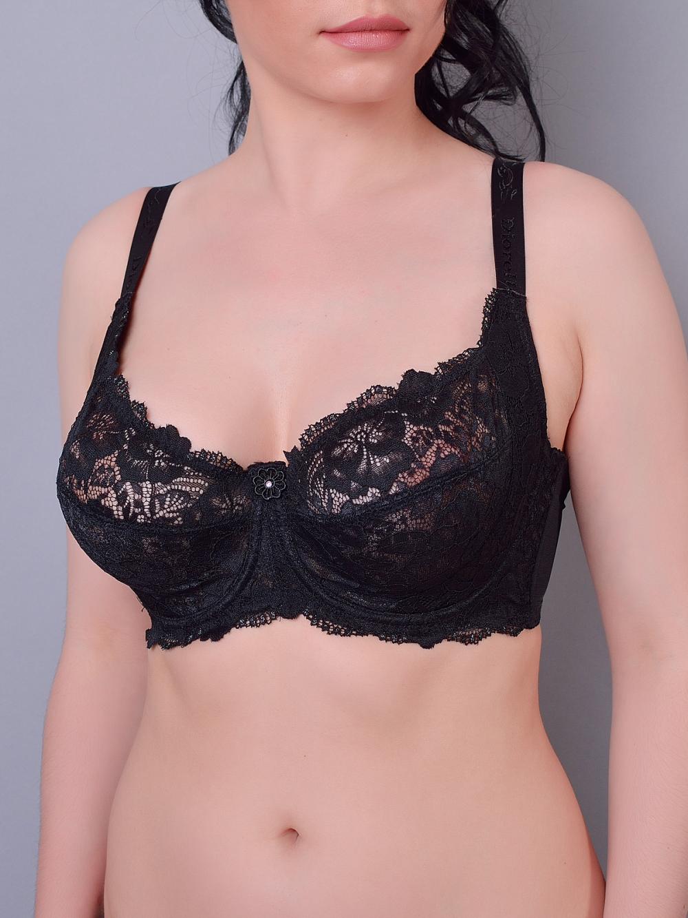 	Жіночий бюстгальтер чорного кольору Diorella 61583 на чашку E Арт.1140720