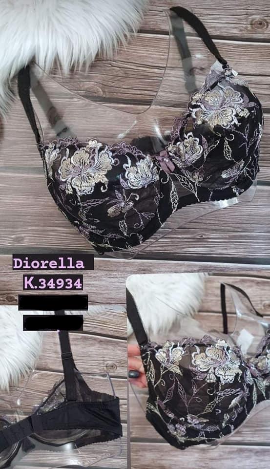 Прозорий бюстгальтер на кісточках Diorella 34934 чашка C Арт.1140740