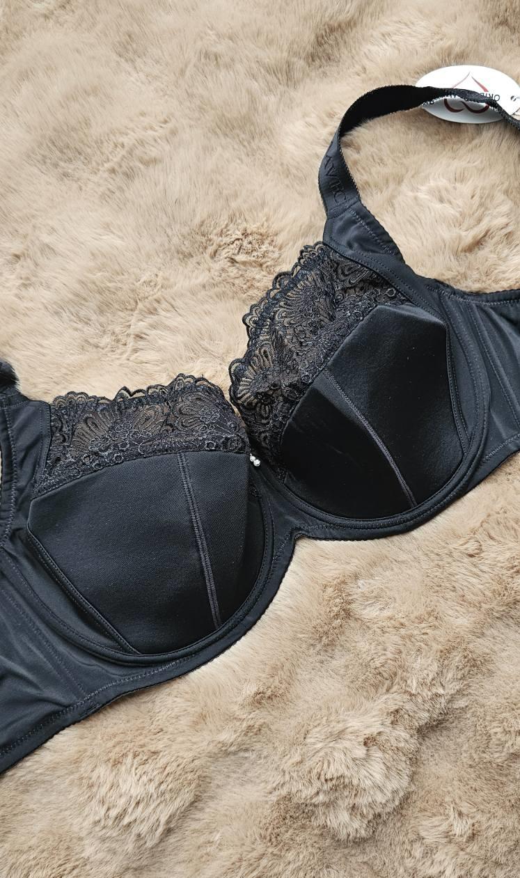 Бюстгальтер чорного кольору ORIETTA AVEC 9020 на чашку G арт.1111313