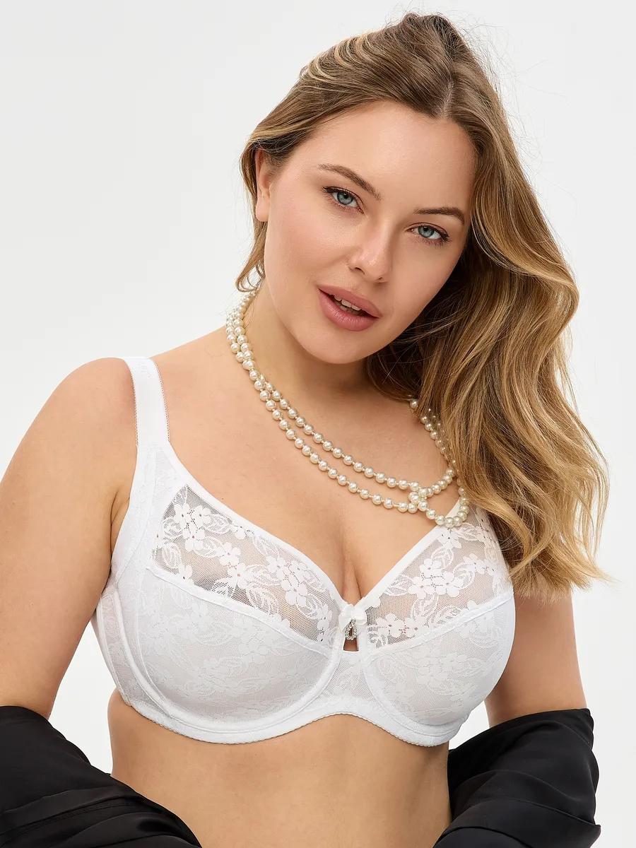 Білий бюстгальтер Orietta Avec 9031 на чашку D арт.1111317
