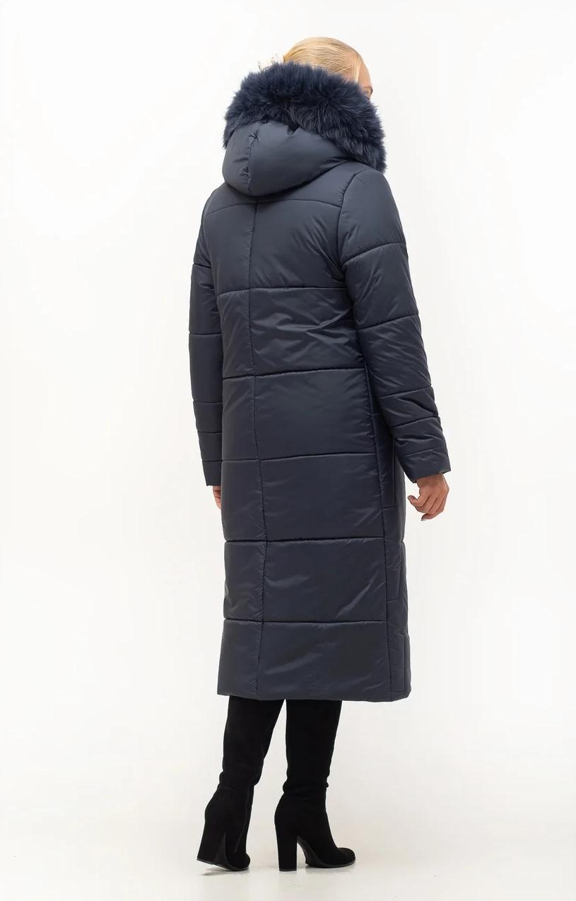 Жіноче зимове пальто з натуральним хутром від 46р до 56р арт.1170000